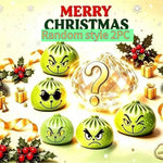 Glitter Green Dumpling Stress Toy