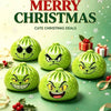 Glitter Green Dumpling Stress Toy