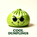 Glitter Green Dumpling Stress Toy