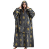 Sherpa Fleece Wearable Blanket Hoodie