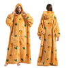 Sherpa Fleece Wearable Blanket Hoodie