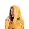 Sherpa Fleece Wearable Blanket Hoodie