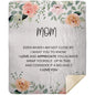 MOM FLOWER BLANKET MOTHER'S DAY