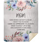 MOM FLOWER BLANKET MOTHER'S DAY