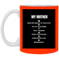 Mother White Mug| For Mother| For Mom| Wife| Grand Mother| Step-Mom| Adopted Mom