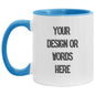 Personalized |Picture| Custom Name |11 oz. Accent Mug