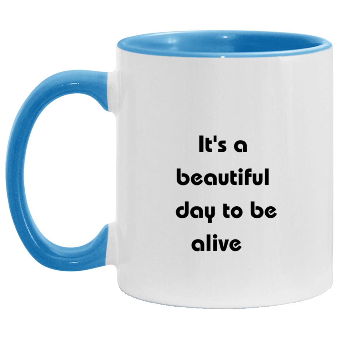 It's a beautiful day to leave me alone Accent Mug| Best Selling Item| Mom| Girlfriend| Wife| Mother's day Gift| Partner| Trending