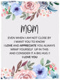 MOM FLOWER BLANKET MOTHER'S DAY