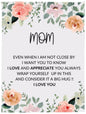 MOM FLOWER BLANKET  MOTHER'S DAY