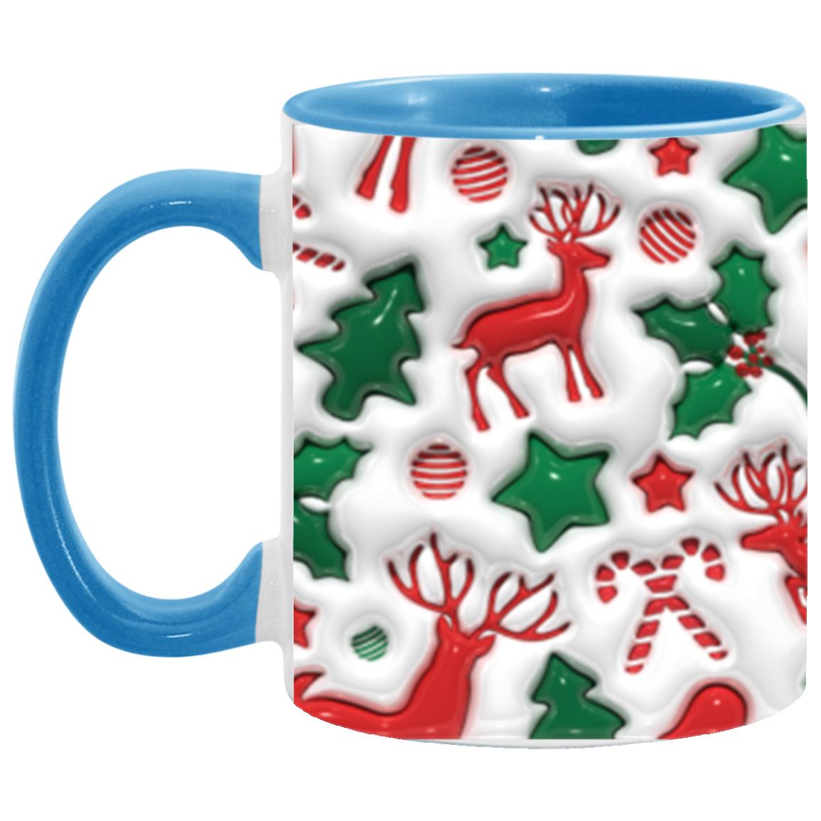 Christmas  11 oz Accent Mug| For Mom|For Dad| For Grandparents| Best Friend| Wife