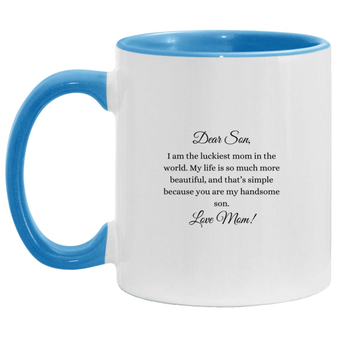 Dear Son | High- Quality Ceramic Mug| For Son| Step Son|  Adopted Son
