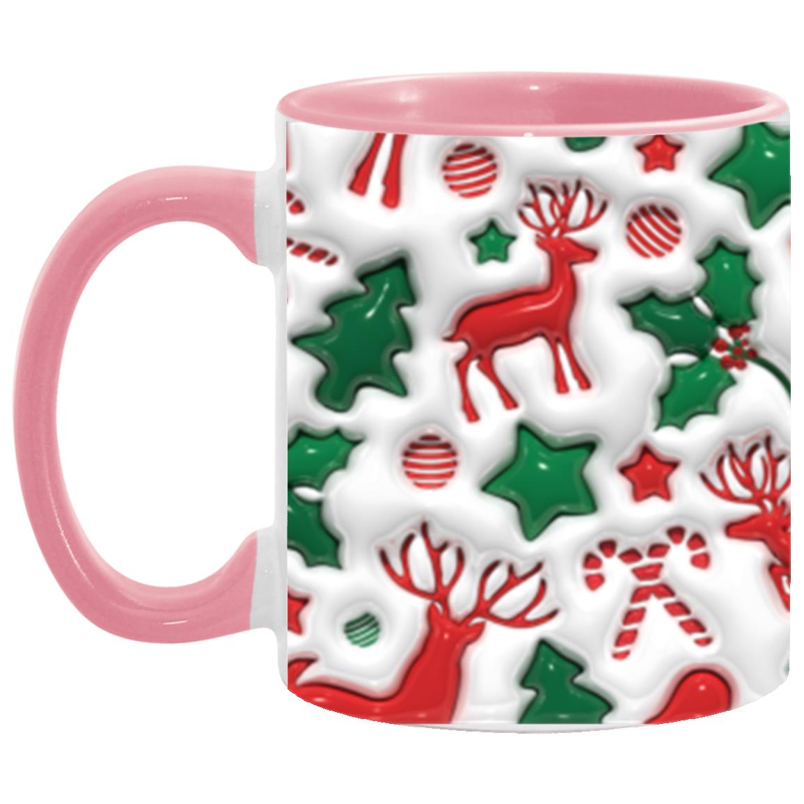 Christmas  11 oz Accent Mug| For Mom|For Dad| For Grandparents| Best Friend| Wife