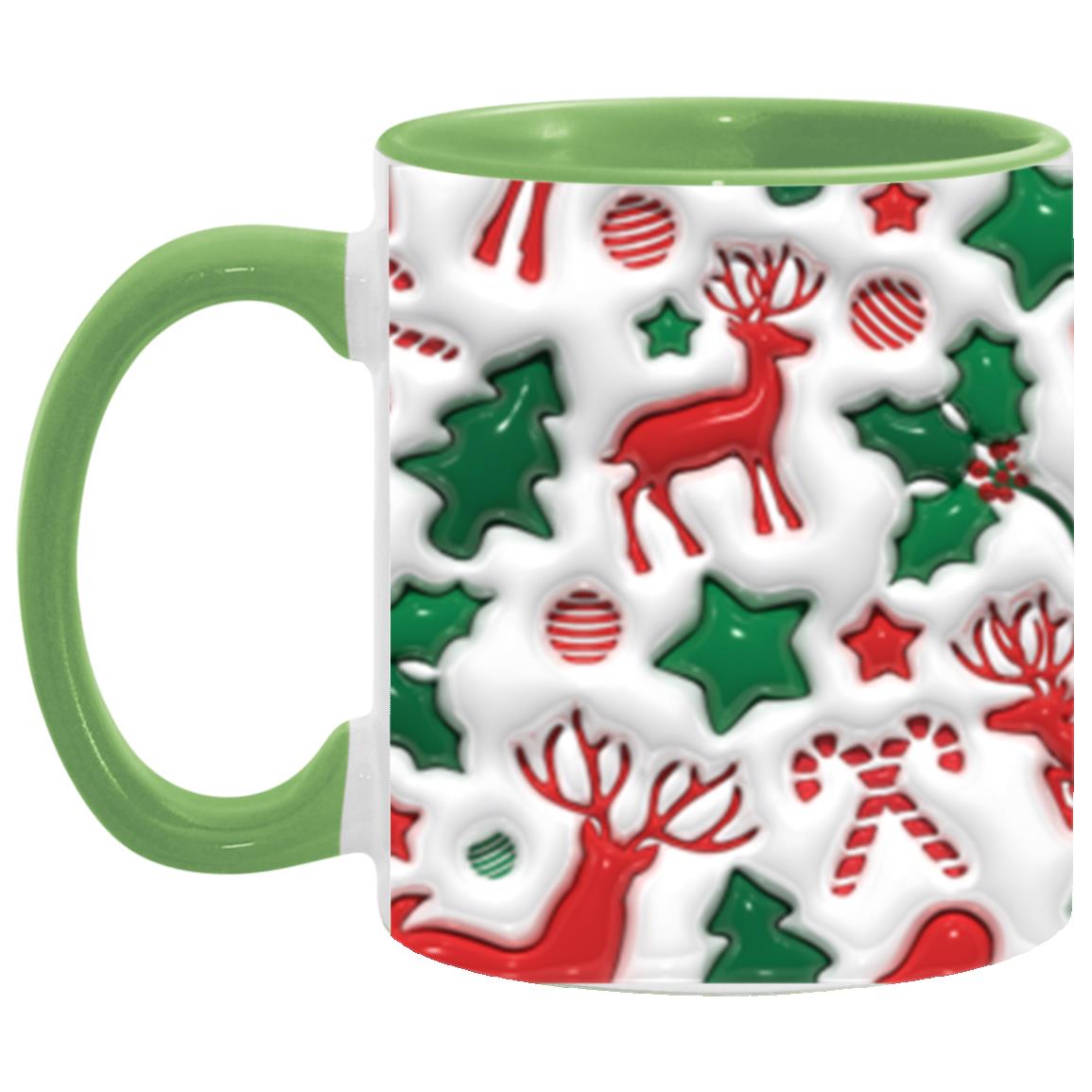 Christmas  11 oz Accent Mug| For Mom|For Dad| For Grandparents| Best Friend| Wife