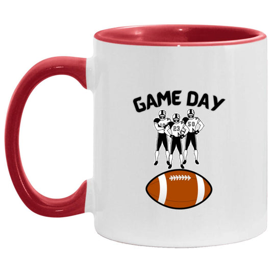 Game Day | High- quality ceramic Accent Mug| For Mom| For Dad| Any Sport Fanatics