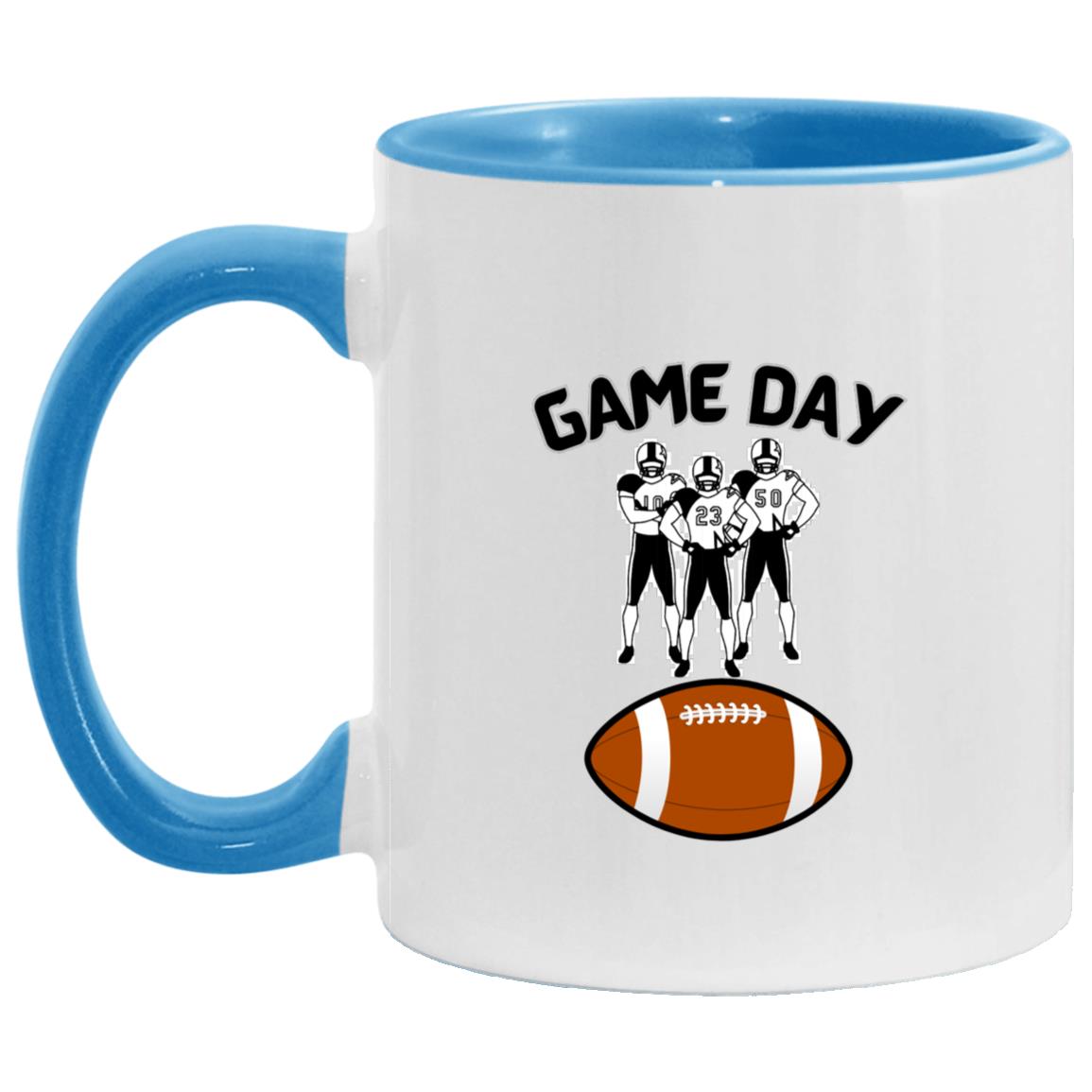 Game Day | High- quality ceramic Accent Mug| For Mom| For Dad| Any Sport Fanatics