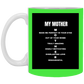 Mother White Mug| For Mother| For Mom| Wife| Grand Mother| Step-Mom| Adopted Mom
