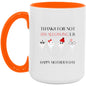 Personalized Funny Thank For Not Swallowing Us| Mug