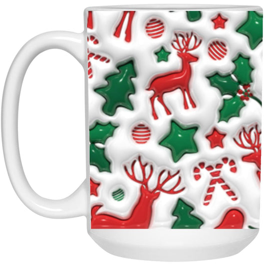 Christmas 15oz White Mug| For Him| For Her| For Grandparents