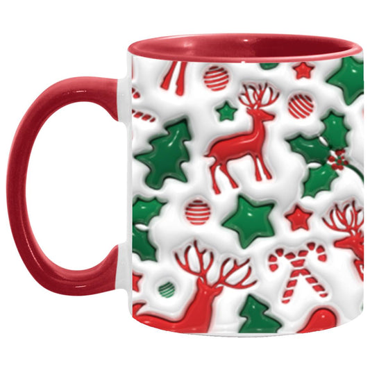 Christmas  11 oz Accent Mug| For Mom|For Dad| For Grandparents| Best Friend| Wife