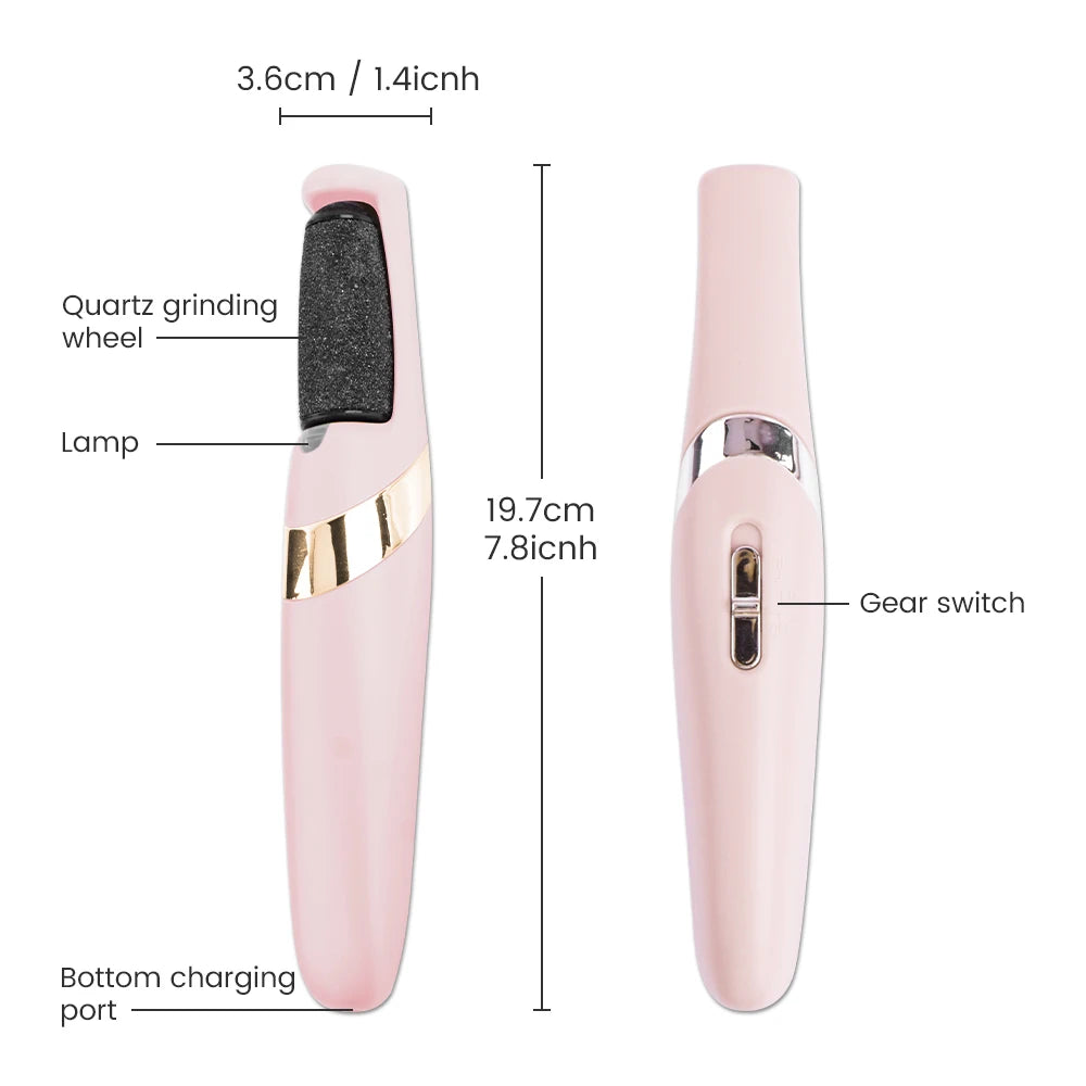 USB Electric Foot File Foot Pedicure Exfoliate Machine Foot Care