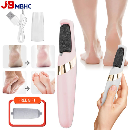 USB Electric Foot File Foot Pedicure Exfoliate Machine Foot Care