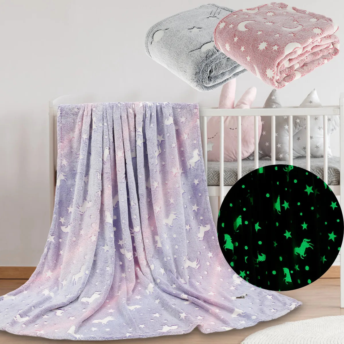 Luminous Glow in the Dark Blanket