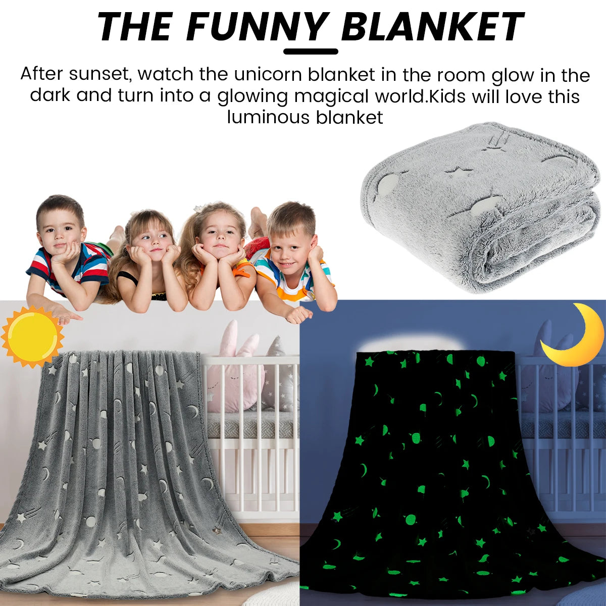 Luminous Glow in the Dark Blanket