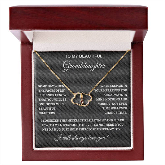 Eternal Love: A Necklace of Memories and Affection| Granddaughter Birthday| Holiday| Valentines|Graduation