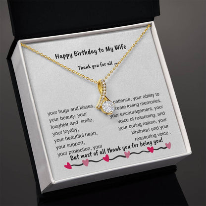 Alluring Beauty Necklace| For Wife | For Girlfriend | For Special Someone| For Birthday| Christmas| Valentine's Day