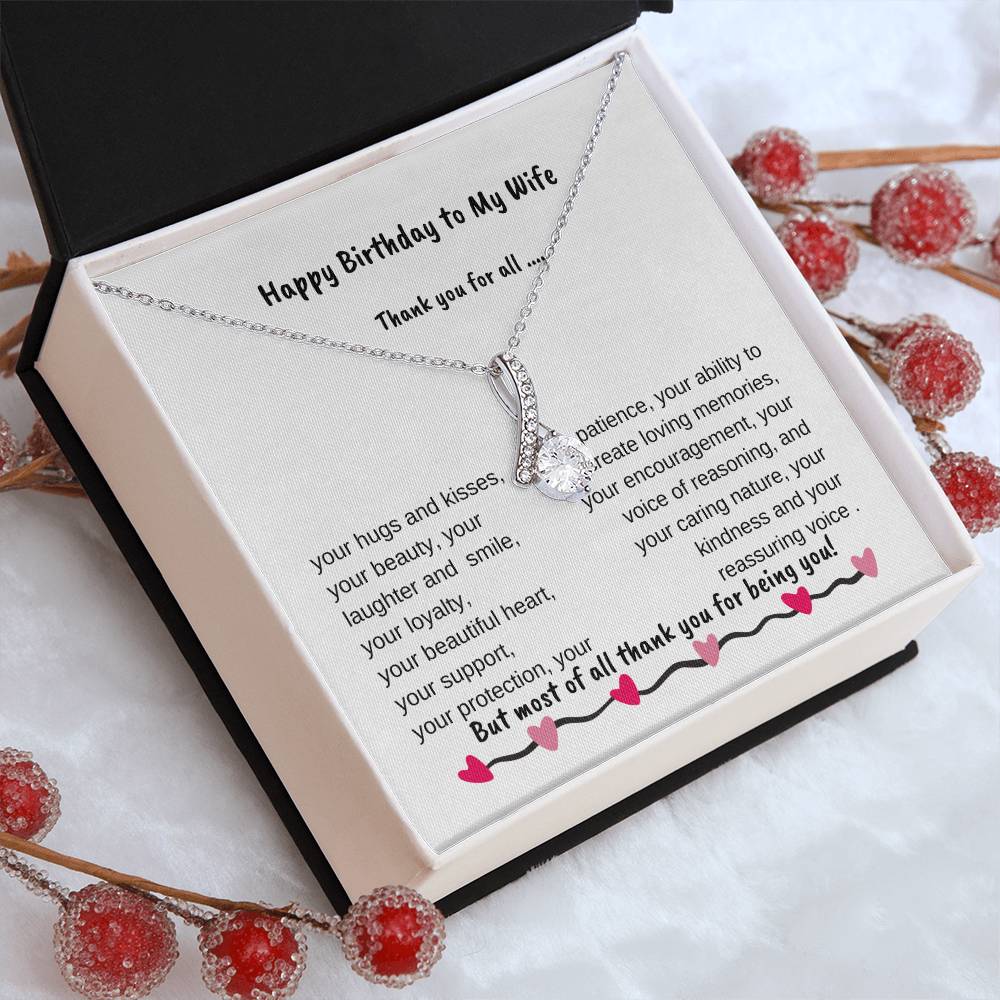 Alluring Beauty Necklace| For Wife | For Girlfriend | For Special Someone| For Birthday| Christmas| Valentine's Day