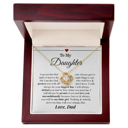 To My Daughter | Love Dad - Necklace