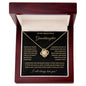 Forever in My Heart: A Necklace Filled with Love and Light| Granddaughter Birthday| Holiday| Valentines| Graduation
