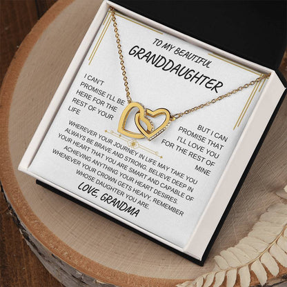 Interlocking Heart Necklace | Granddaughter