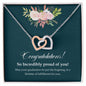 Interlocking Heart Necklace| For Wife|Girlfriend|Daughter| Best Friend|Special Someone