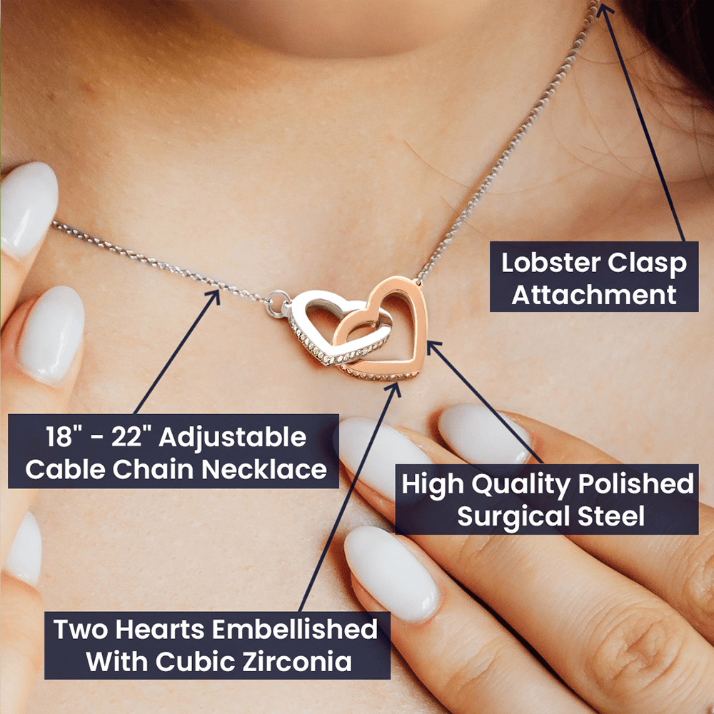 Heart necklace 2025 for daughter