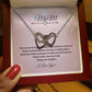 Interlocking Heart Necklace| For Mom|| For Birthday| For Mother's Day|For Daughter| For Christmas| For Valentine's Day