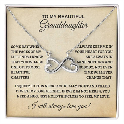 Timeless Bond: My Love for You Knows No End| Granddaughter Birthday| Holiday| Valentines| Graduation