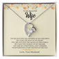 To My Beautiful Wife | Forever Love Necklace