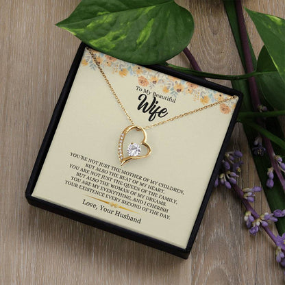 To My Beautiful Wife | Forever Love Necklace