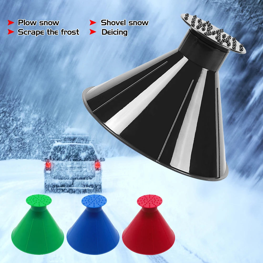 FrostBlitz Ice Scraper Funnel