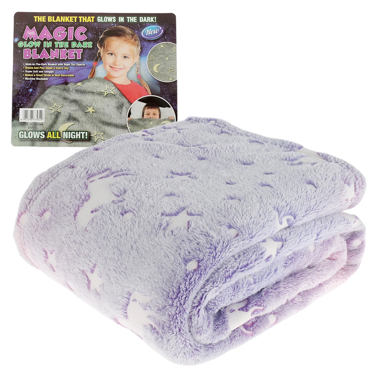 Unicorn Twilight Glow Blanket